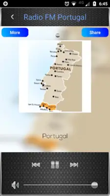 Radio FM Portugal android App screenshot 1